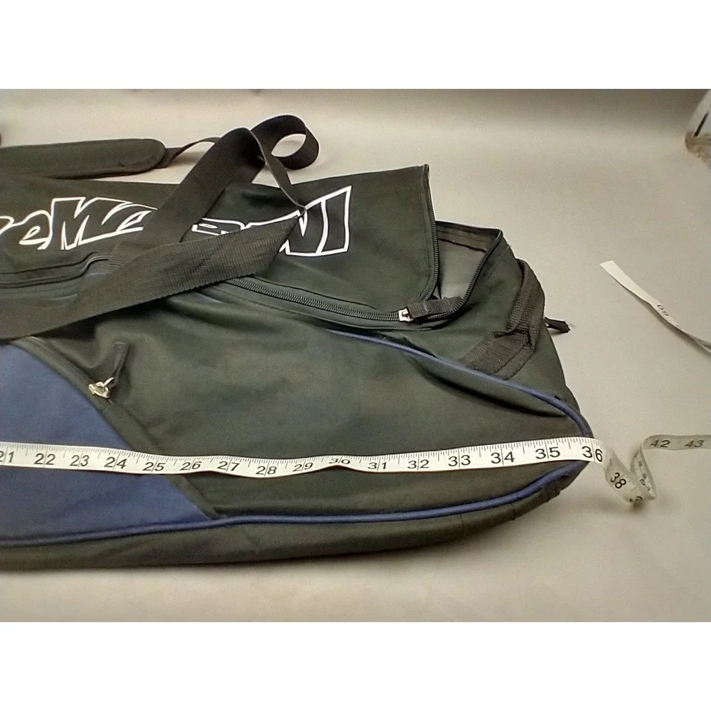 DeMarini Travel Bat Baseball Softball Bag Hangable Black Blue 36 X 10‎